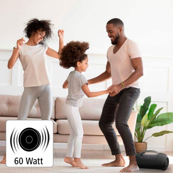 Boxă portabilă Hama SoundBarrel 60 W/ Black photo 5 Boxă portabilă Hama SoundBarrel 60 W/ Black photo 5