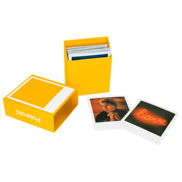 Cutie pentru poze Polaroid Photo Box Yellow photo 3 Cutie pentru poze Polaroid Photo Box Yellow photo 3