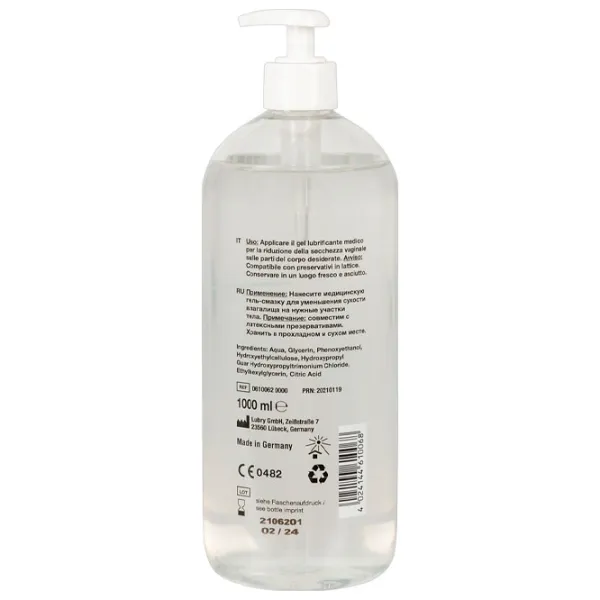 Смазка Just Glide Water-base 1л/ без запаха / Прозрачный photo 3 Смазка Just Glide Water-base 1л/ без запаха / Прозрачный photo 3