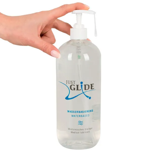 Смазка Just Glide Water-base 1л/ без запаха / Прозрачный photo 4 Смазка Just Glide Water-base 1л/ без запаха / Прозрачный photo 4