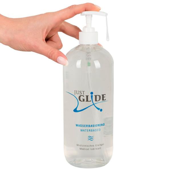 Смазка Just Glide Water-base 1л/ без запаха / Прозрачный photo 4 Смазка Just Glide Water-base 1л/ без запаха / Прозрачный photo 4