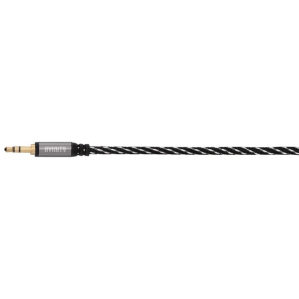 Cablu audio Avinty 3.5 mm + 3.5 mm 1.5 m/ Black photo 2