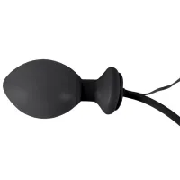 Jucărie anală Fanny Hill's Butt Plug Black photo 3