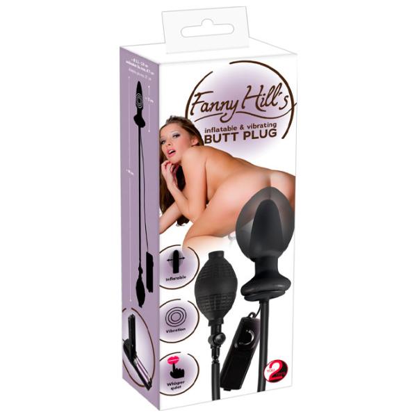 Jucărie anală Fanny Hill's Butt Plug Black photo 6