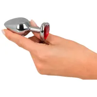 Jucărie anală You2Toys Aluminium Butt Plug Silver photo 3