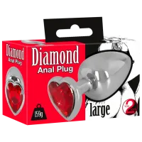 Jucărie anală You2Toys Aluminium Butt Plug Silver photo 4