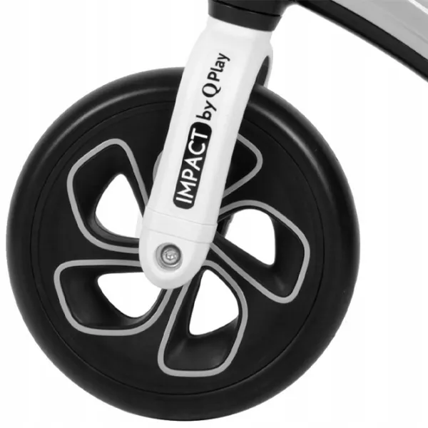 Bicicletă fără pedale Qplay Impact Eva 12" Metal/ Black Gray photo 4 Bicicletă fără pedale Qplay Impact Eva 12" Metal/ Black Gray photo 4