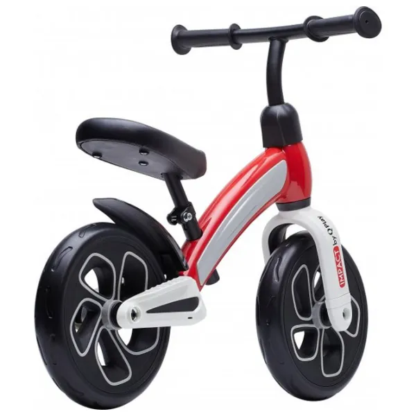 Bicicletă fără pedale Qplay Impact Eva 12" Red Gray photo 2 Bicicletă fără pedale Qplay Impact Eva 12" Red Gray photo 2
