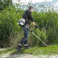 Motocoasă AL-KO BC 330 В pe benzină/ Gray photo 9