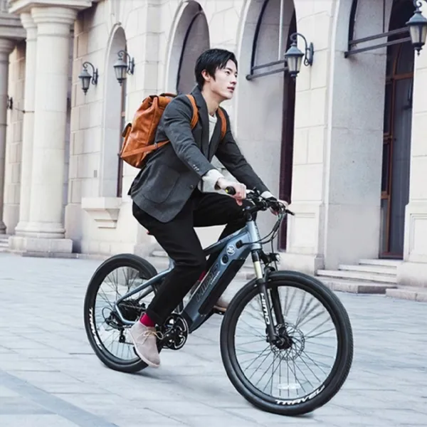 Электровелосипед Xiaomi HIMO C26 26" Городской/ Серый photo 7