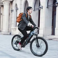 Bicicletă electrică Xiaomi HIMO C26 26" Urban/ Gray photo 7