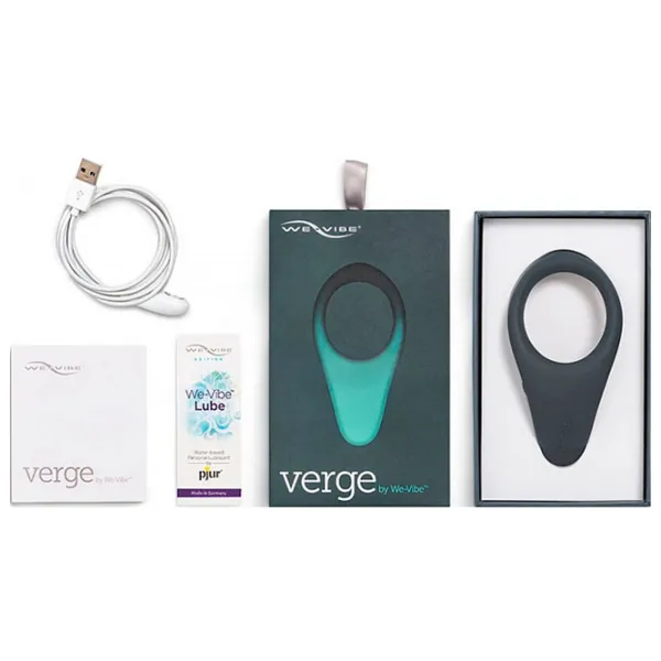Эрекционное кольцо We-Vibe Verge Силикон/ Серый photo 4 Эрекционное кольцо We-Vibe Verge Силикон/ Серый photo 4