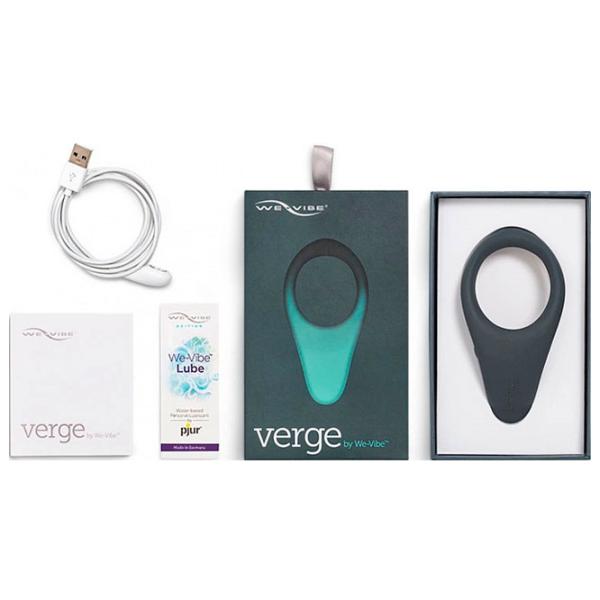 Эрекционное кольцо We-Vibe Verge Силикон/ Серый photo 4 Эрекционное кольцо We-Vibe Verge Силикон/ Серый photo 4