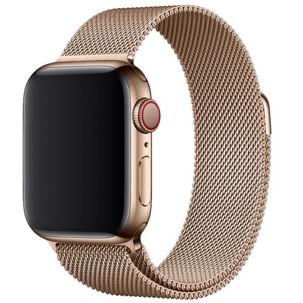 Ремень Apple Watch Milanese Loop Steel/ 38/ 40 мм/ Золото photo 3 Ремень Apple Watch Milanese Loop Steel/ 38/ 40 мм/ Золото photo 3