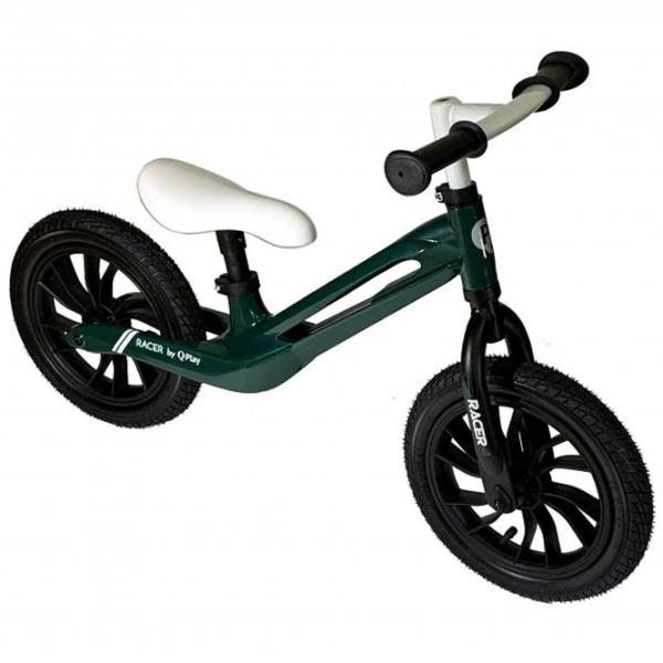 Bicicletă fără pedale Qplay Racer 12" Aluminiu/ Gray White photo 2 Bicicletă fără pedale Qplay Racer 12" Aluminiu/ Gray White photo 2