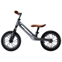 Беговел Qplay Racer 12" Металл/ Серый Коричневый photo 2