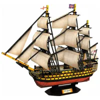 Пазл 3D CubicFun HMS Victory 6+/ Количество деталей: 189 photo 3