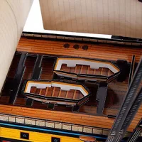 Пазл 3D CubicFun HMS Victory 6+/ Количество деталей: 189 photo 6