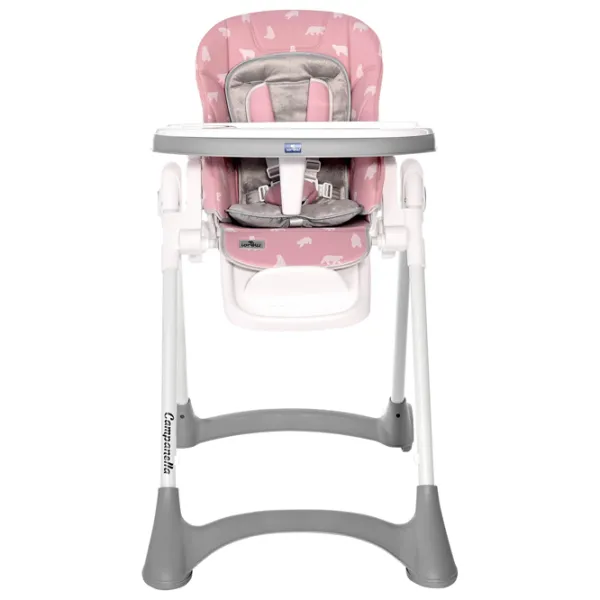 Scaun de masă Lorelli Campanella (10100412138) Clasic/ 6 luni / Pink  photo 2