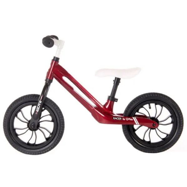 Bicicletă fără pedale Qplay Racer 12" Aluminiu/ Red photo 2 Bicicletă fără pedale Qplay Racer 12" Aluminiu/ Red photo 2