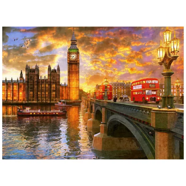 Пазл 2D Anatolian Westminster Sunset 12+/ Количество деталей: 1000 photo 2