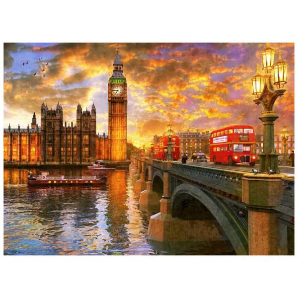 Пазл 2D Anatolian Westminster Sunset 12+/ Количество деталей: 1000 photo 2