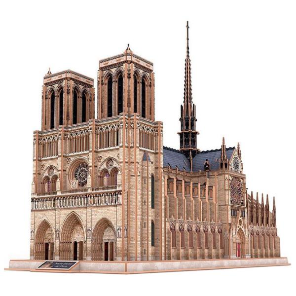 Пазл 3D CubicFun Notre Dame de Paris 6+/ Количество деталей: 293 photo 3