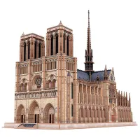 Пазл 3D CubicFun Notre Dame de Paris 6+/ Количество деталей: 293 photo 3