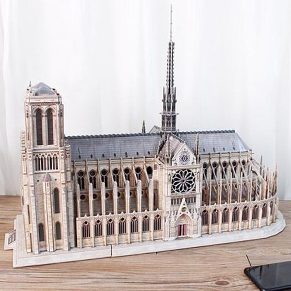 Пазл 3D CubicFun Notre Dame de Paris 6+/ Количество деталей: 293 photo 4