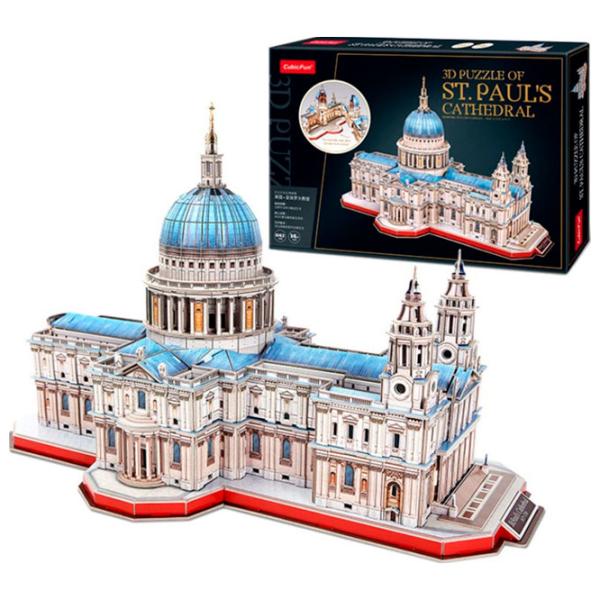 Пазл 3D CubicFun St.Pauls Cathedral 6+/ Количество деталей: 643 photo 3