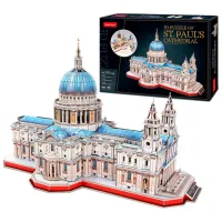 Пазл 3D CubicFun St.Pauls Cathedral 6+/ Количество деталей: 643 photo 3