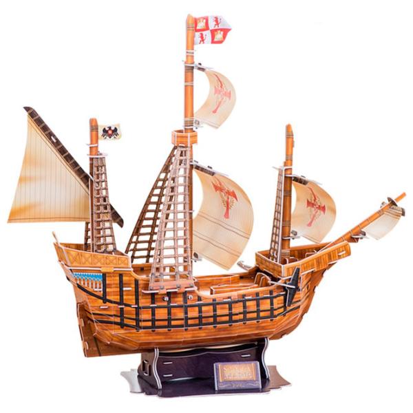 Пазл 3D CubicFun Santa Maria 6+/ Количество деталей: 113 photo 3