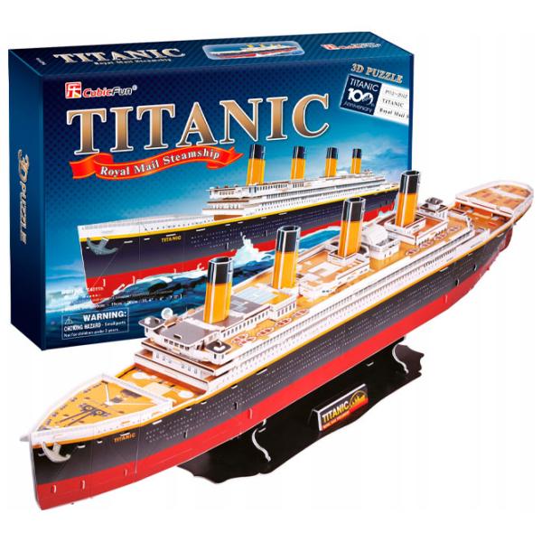 Пазл 3D CubicFun Titanic 3+/ Количество деталей: 12 photo 3