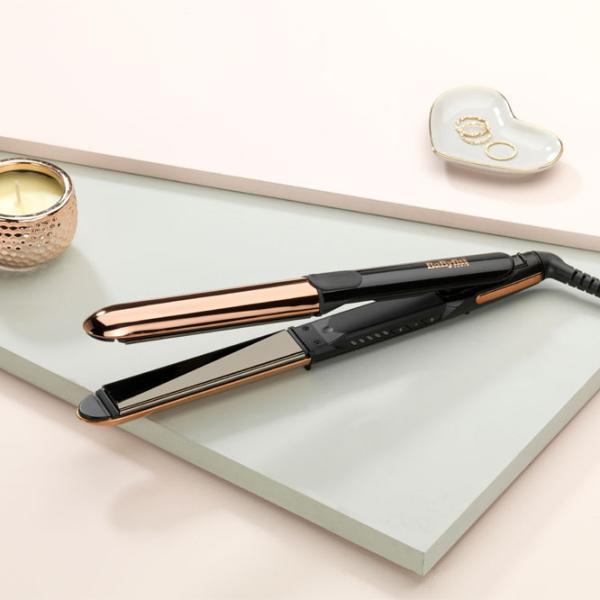 Выпрямитель для волос Babyliss ST482E 48 Вт/ Золотой Черный photo 4