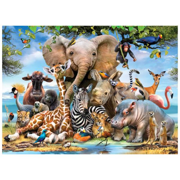 Puzzle 2D Anatolian Africa Smile 12+/ Numărul de piese: 1000 photo 2