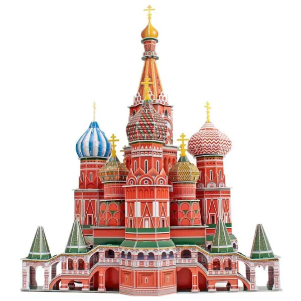 Пазл 3D CubicFun St. Basils Cathedral 6+/ Количество деталей: 214 photo 2