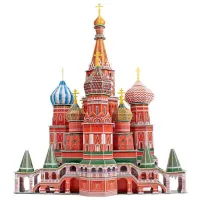 Пазл 3D CubicFun St. Basils Cathedral 6+/ Количество деталей: 214 photo 2