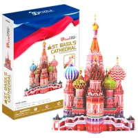 Пазл 3D CubicFun St. Basils Cathedral 6+/ Количество деталей: 214 photo 6