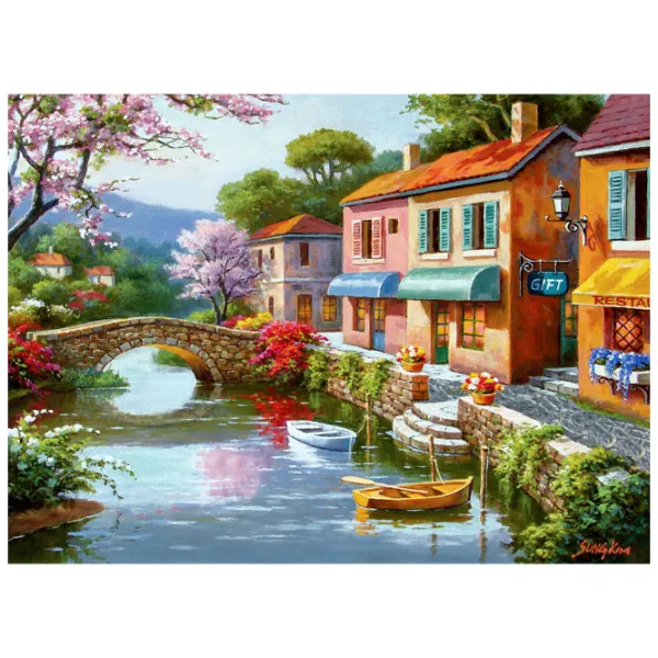 Пазл 2D Anatolian Quaint Village Shops 12+/ Количество деталей: 1000 photo 2