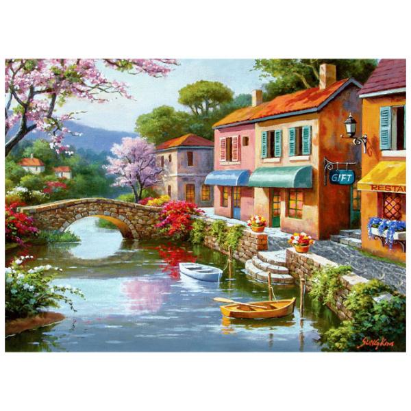 Пазл 2D Anatolian Quaint Village Shops 12+/ Количество деталей: 1000 photo 2