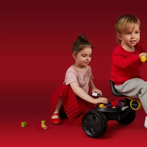 Triciclu Qplay Ant Plus 25 kg/ Gray photo 4
