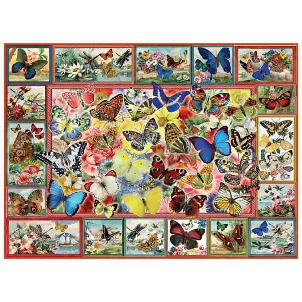 Пазл 2D Anatolian Lots Of Butterflies 12+/ Количество деталей: 1000 photo 2