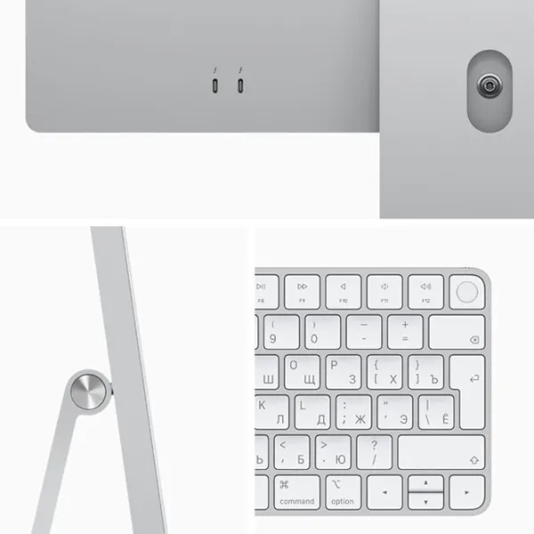 All-in-One PC Apple 24" 4.5K M1/ iMac 2021/ 16 GB/ 512 GB/ Silver photo 5