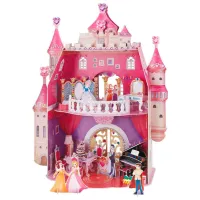 Puzzle 3D CubicFun PUZZLE PRINCESS BIRTHDAY Numărul de piese: 95 photo 3