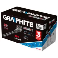 Suflantă de frunze Graphite 58G044 cu acumulator/ Gray photo 3