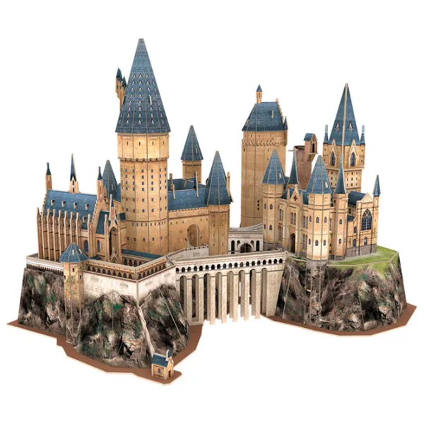 Puzzle 3D CubicFun PUZZLE HARRY POTTER HOGWARTS (Castle) 6+/ Numărul de piese: 197 photo 3