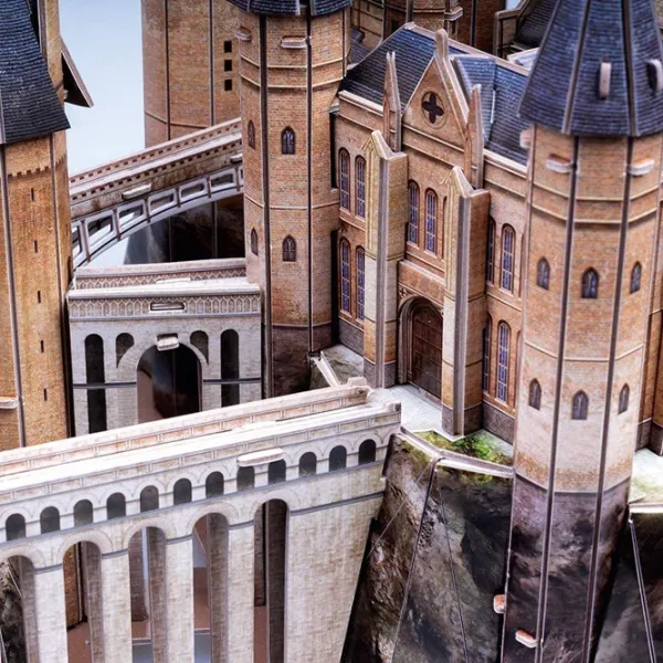 Puzzle 3D CubicFun PUZZLE HARRY POTTER HOGWARTS (Castle) 6+/ Numărul de piese: 197 photo 4