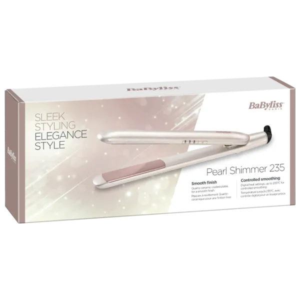 Placă de îndreptat părul Babyliss 2515PE Pearl Beige photo 6