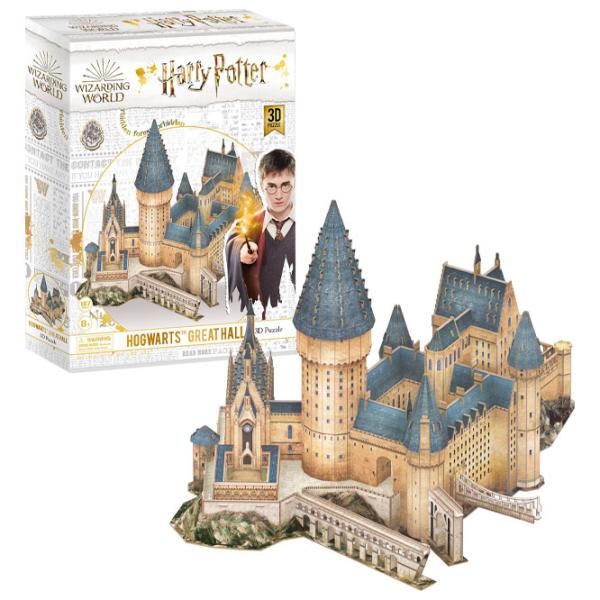 Пазл 3D CubicFun HARRY POTTER HOGWARTS (Great Hall) 6+/ Количество деталей: 187 photo 2