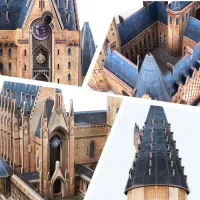 Puzzle 3D CubicFun HARRY POTTER HOGWARTS (Great Hall) 6+/ Numărul de piese: 187 photo 5